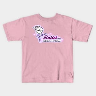 Ballerina Sparkle Bunny Kids T-Shirt